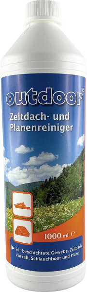 Zeltdach- und Planenreiniger Heusser products Inhalt 1 l
