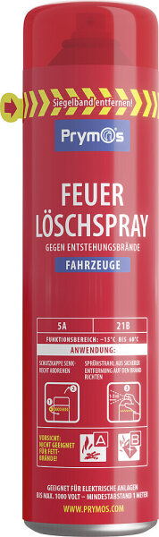 Feuerlöschspray Prymos Fahrzeug  Inhalt 0,6 l