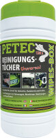Reinigungstücher Petec Wipes-Box Inhalt 120 Tücher