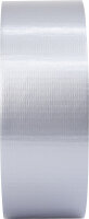 Uni-Gewebeband Petec 50 m x 48 mm Farbe silber