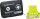 Mini Verbandstasche + Warnweste CarComfort inkl. 2 Mund-, Nasenabdeckungen Farbe schwarz