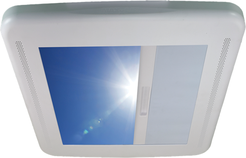 Innenrahmen mit Verdunklungs- rollo MAXXAIR Maxxshade Plus mit LED
