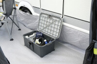 Boxstep BRUNNER Caravantrittstufe mit Stauraum Farbe grau