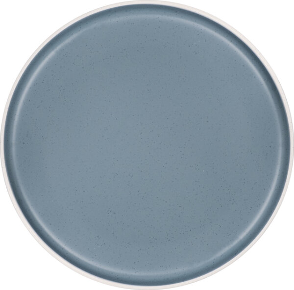 Essteller BRUNNER Dolomit Stone Touch, Durchm. 26 cm Farbe denim