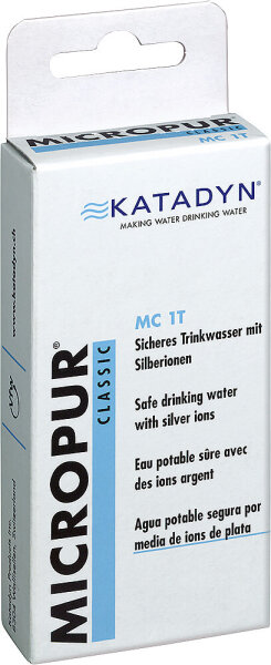 Trinkwasserkonservierung Micropur Classic MC 1 T 1 Tablette für 1 l Inhalt 100 Tabletten