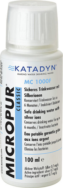 Trinkwasserkonservierung Micropur Classic 1.000 F 100 ml
