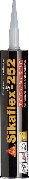 Sikaflex 252, Inhalt 300 ml Farbe schwarz