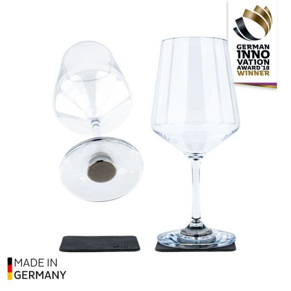 Magnet Kunststoffglas WEIN CLASSIC