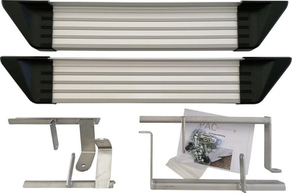 Zusatz-Trittstufe Freistufe PACKonzept passend f. Mercedes Sprinter ab 2006/VW Crafter ab 2006 - 2016 Inhalt 2 Stück