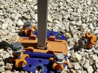 Schraubhering Peggy Peg mit Kontermutter PEG & STOP Heavy Duty Inhalt 4 Stück