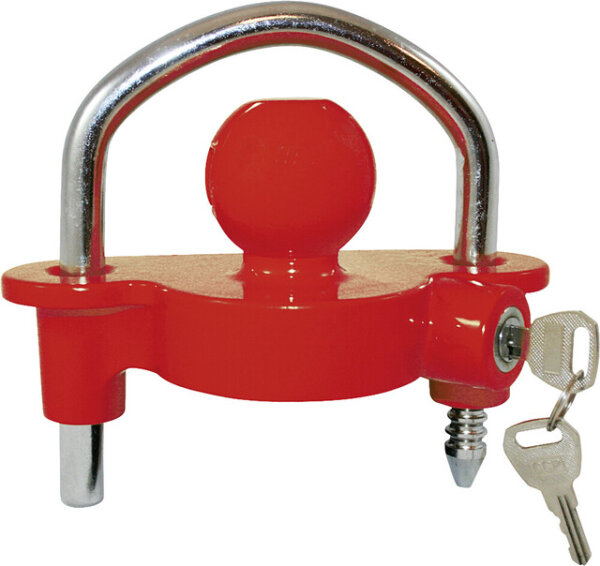 Kupplungschloss H.A.B.A. Alu Queen Farbe rot