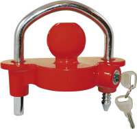 Kupplungschloss H.A.B.A. Alu Queen Farbe rot