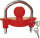 Kupplungschloss H.A.B.A. Alu Queen Farbe rot