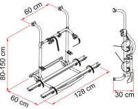 Fahrradträger Fiamma Carry Bike Pro 2 Räder...