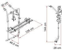 Fahrradträger FIAMMA Carry Bike passend für VW...