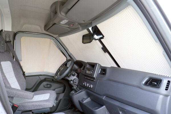 REMIfront IV Frontscheiben Verdunkelung passend f.Renault Master Facelift ´19 ohne oder mit Innenspiegel