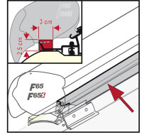 Rain Guard F65/F80S Länge 450 cm