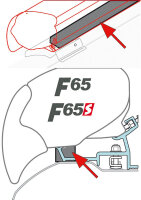 Rain Guard F65/F80S Länge 450 cm