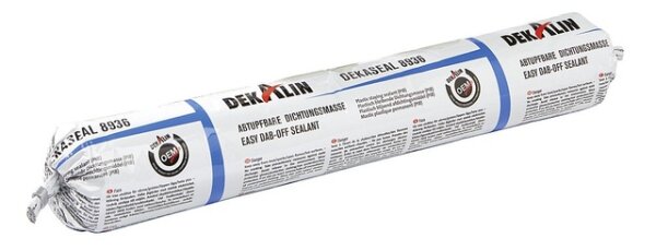 Dichtmasse DEKALIN Dekaseal 8936 Inhalt 0,56 l Farbe hellgrau im Schlauchbeutel