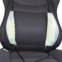 Sitzauflage SITBACK Air Fit Up Stoff 3 D Farbe black