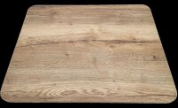 Tischplatte-Leichtbau VierTec 80 x 45 cm, Farbe Eiche Optik