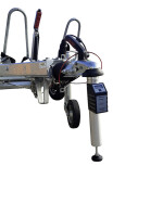 Digitale Stützlastwaage ATSensoTec STB 400 kg Farbe silber/schwarz