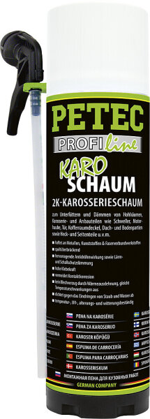 2K Karosserieschaum Petec KARO-SCHAUM Inhalt 400 ml