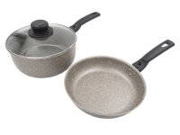 Kochset BEAVER BRAND TRIO 20 5-tlg. Kochset Farbe stone grey