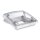 Dachhaube DOMETIC Mini Heki S FL 43-60 mm ohne Zwangsbelüftung Farbe RAL 9001