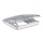 Dachhaube DOMETIC Mini Heki S FL 43-60 mm ohne Zwangsbelüftung Farbe RAL 9001