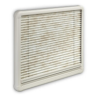 Fensterrollo DOMETIC CarPlissee FL für S7 233 x 352 mm Farbe RAL9001