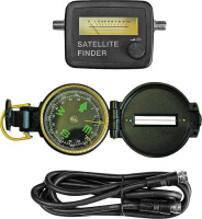 Satanlage Portable Sat Kit Light 54 cm inkl. Receiver und easy find LNB