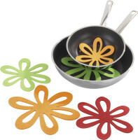 Kratzschutzeinlage Wenko Filz Blume 6-tlg. verschiedene...