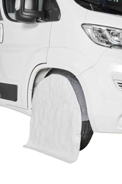 Radschutzhülle Hindermann aus Folie 17 Zoll 74,0 / 22,5 cm Farbe hellgrau für RM