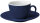 Espressotasse mit Untertasse Melamin Brunner 100 ml Fb. dunkelblau
