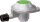Niederdruckregler GOK Typ EN61 29 mbar 1,0 kg/h Gas-Kart. X G 1/4 LH-KN
