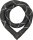 Schloss ABUS Iven Chain 8210 / 110 Farbe schwarz