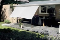 Universal Sun Blocker Eurotrail für Markisen 300 x 140 cm Farbe hellgrau
