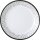 Dessertteller Melamin Brunner Pralin Durchm. 20 cm Farbe weiß / schwarz