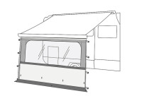 Vorderwand Fiamma Blocker Pro 450 435 x 200 cm