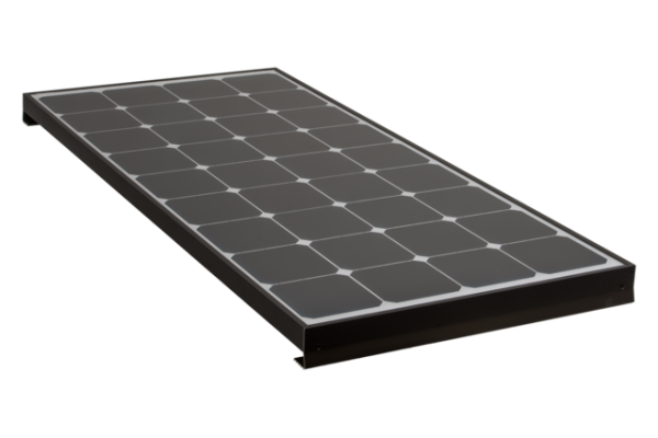 Solaranlage ANTARION Kit 140 W Black Booster mit MPPT Farbe schwarz