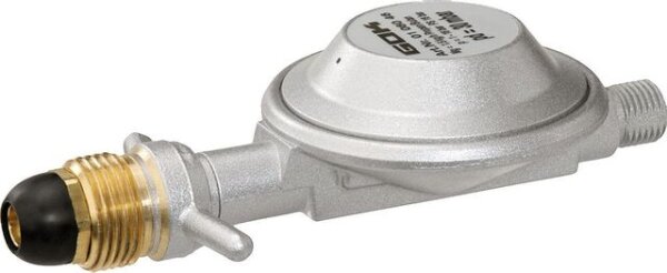 Gasregler GOK EN61 1,5kg/h 29mbar G10 POL-WF x G1/4LH-KN
