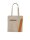 Baumwolltasche Movera 38 x 42 cm _B x H_, Henkel lang 100 g/m², Fb. Natur