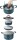 Topfset BRUNNER Carezza 7+1 8-tlg. Fb. blau