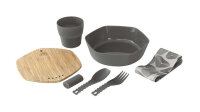 Geschirrset ROBENS Leaf Farbe anthrazit
