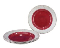 Set tiefe Teller Melamin Gimex Casa Terracotta 4-tlg....