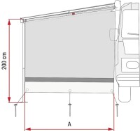 Seitenwand Fiamma Sun View Side F45 / F70 / F65 / F80S...