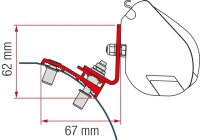 Adapterkit 2-tlg. FIAMMA passend für PSA F35 ab 2016