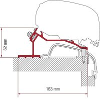 Adapter Fiamma 4-tlg. passend für Hobby Premium und...