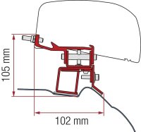 Adapter FIAMMA 2-tlg. passend für Mercedes V Class...